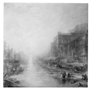 Joseph Mallord William Turner   die Einschiffung Fliese