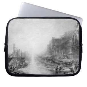 Joseph Mallord William Turner   die Einschiffung Laptopschutzhülle
