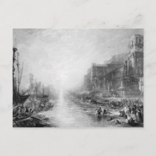 Joseph Mallord William Turner Die Einschiffung v Postkarte