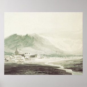 Joseph Mallord William Turner Ein Kloster in ein Poster