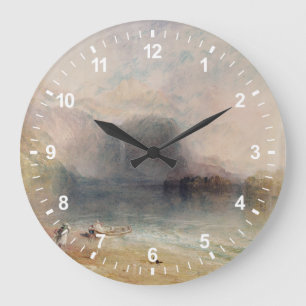 Joseph Mallord William Turner   Keswick See, Cumb Große Wanduhr