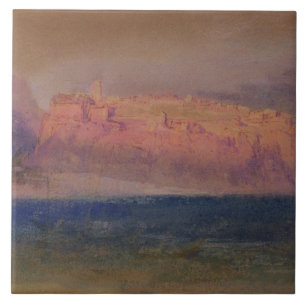 Joseph Mallord William Turner   Korsika, (Monaco?) Fliese