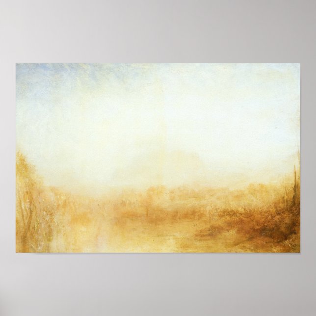 Joseph Mallord William Turner - Landschaft Poster (Vorne)
