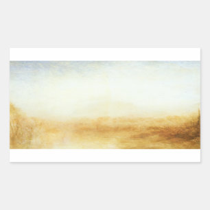 Joseph Mallord William Turner - Landschaft Rechteckiger Aufkleber