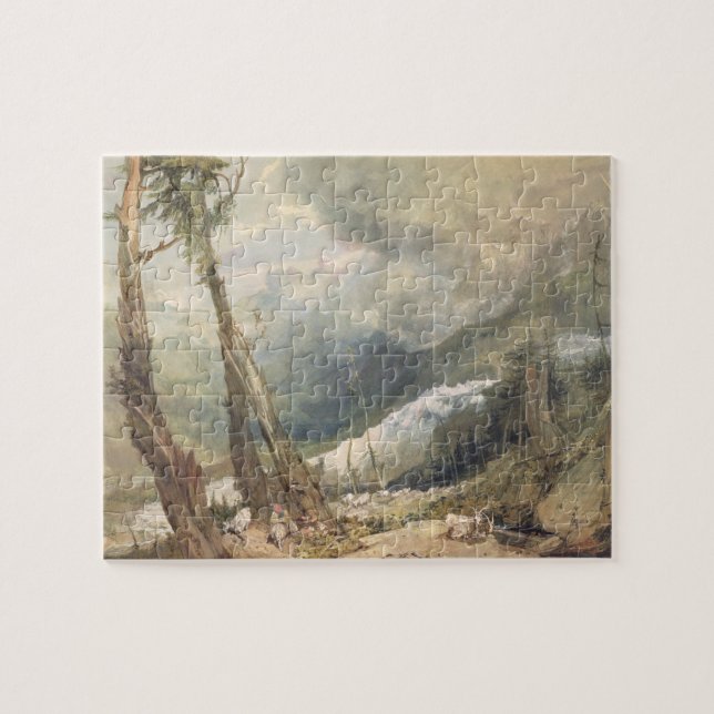 Joseph Mallord William Turner | Mere de Glace in  (Horizontal)