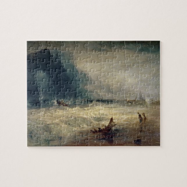 Joseph Mallord William Turner | Rettungsboot und (Horizontal)