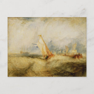 Joseph Mallord William Turner   Van Tromp Going Ab Postkarte