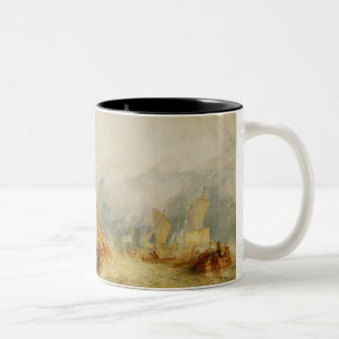 Joseph Mallord William Turner Van Tromp Going AB Zweifarbige Tasse