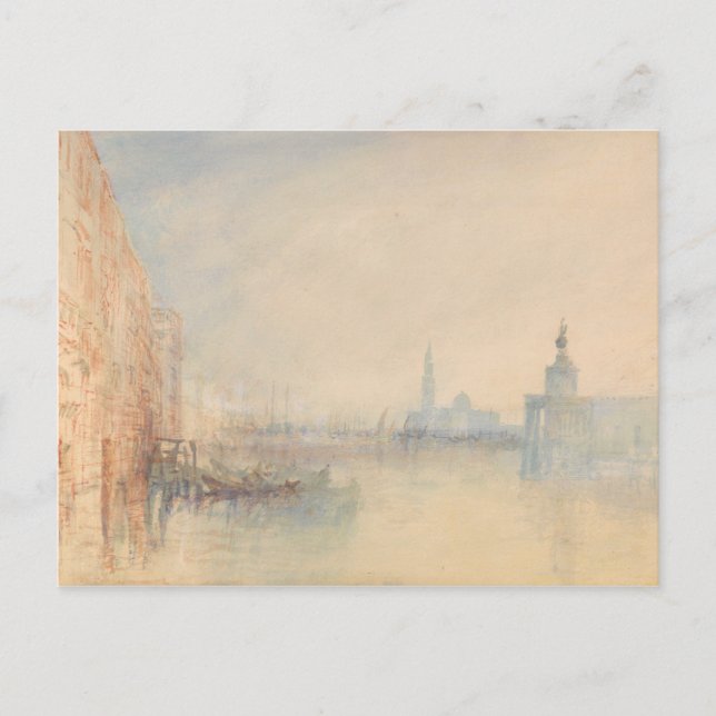 Joseph Mallord William Turner - Venedig, The Mouth Postkarte (Vorderseite)