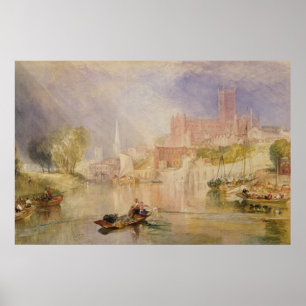 Joseph Mallord William Turner   Worcester Poster
