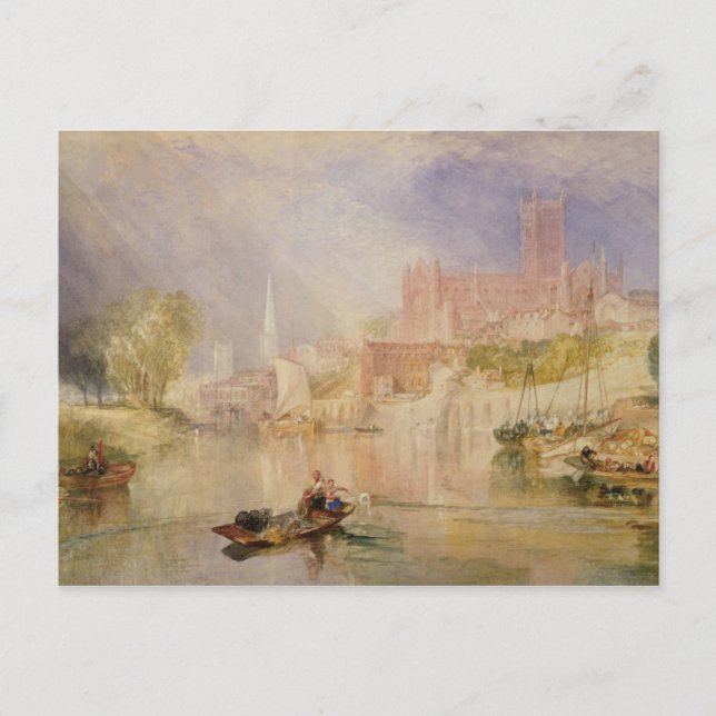 Joseph Mallord William Turner | Worcester Postkarte (Vorderseite)