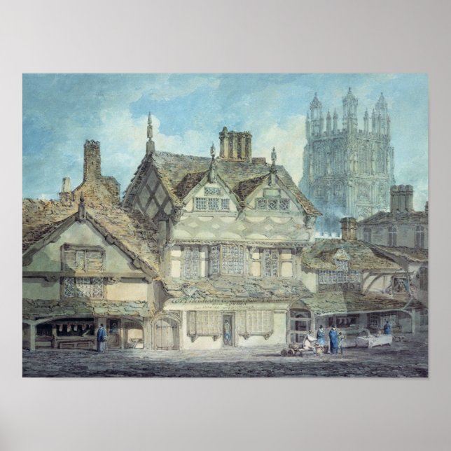 Joseph Mallord William Turner | Wrexham, Dänemark Poster (Vorne)