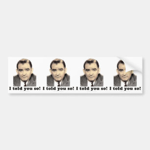 Joseph McCarthy Autoaufkleber
