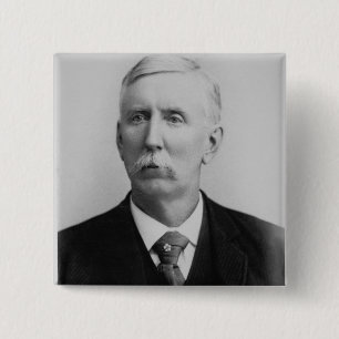 Joseph McCoy (1837-1915) (b/w Foto) Button