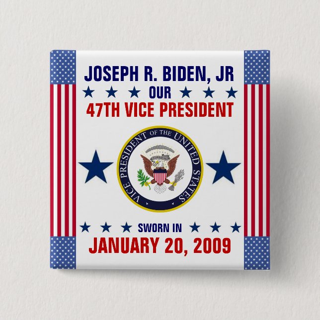 Joseph R. Biden, jr. Button (Vorderseite)