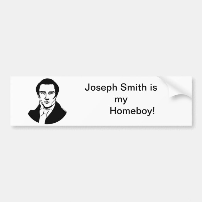 Joseph-Smith-Autoaufkleber Autoaufkleber (Vorne)