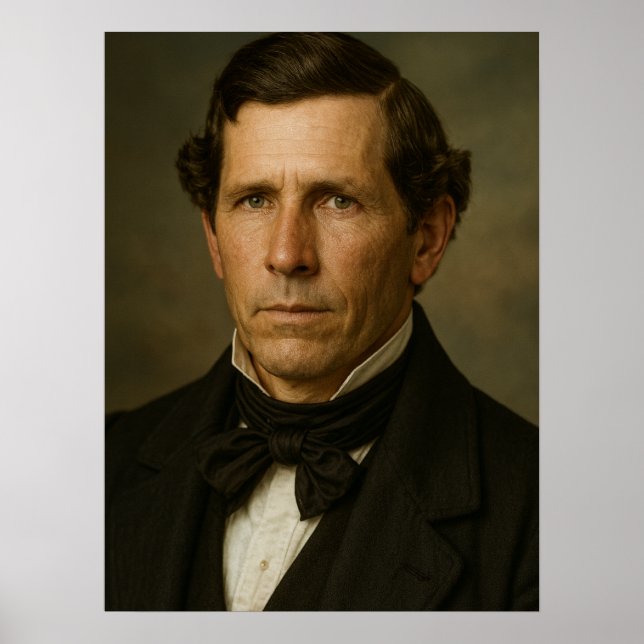 Joseph Smith Fotografic Rendition™ #4 LDS Art Poster (Vorne)