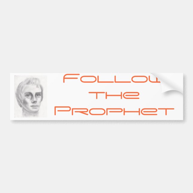 Joseph Smith mormon LDS Prophet Autoaufkleber (Vorne)