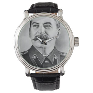 Joseph Stalin Fotograph Armbanduhr