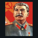 Joseph Stalin Portrait Poster<br><div class="desc">Joseph Stalin Portrait</div>