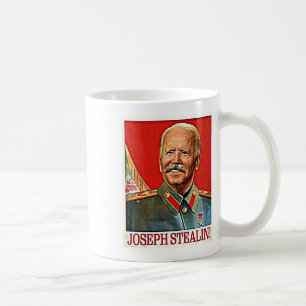 Joseph Stealin Anti Joe Biden Meme Parody Politica Kaffeetasse
