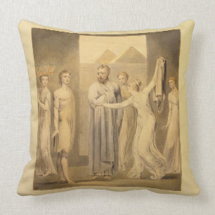 Joseph und Potiphars Ehefrau, 1803-05 (Stift u. Kissen
