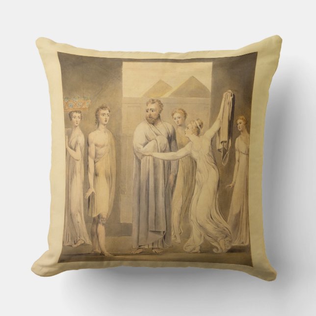 Joseph und Potiphars Ehefrau, 1803-05 (Stift u. Kissen (Vorderseite)