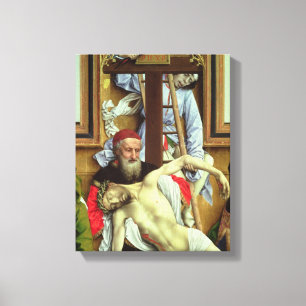 Joseph von Arimathea den toten Christus stützend Leinwanddruck