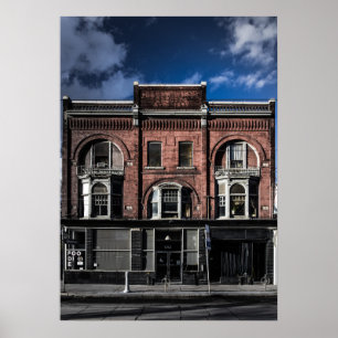 Joseph White Gebäude Nr. 11 Farbversion Poster