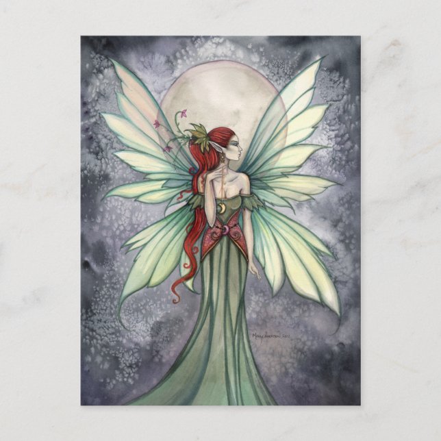 Josephina Fairy Fantasy Kunst, Dichtung und Musik Postkarte (Vorderseite)
