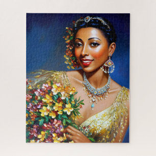 Josephine Baker Floral Art
