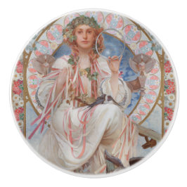 Josephine Crane Bradley als Lavia von Alphonse Muc Keramikknauf