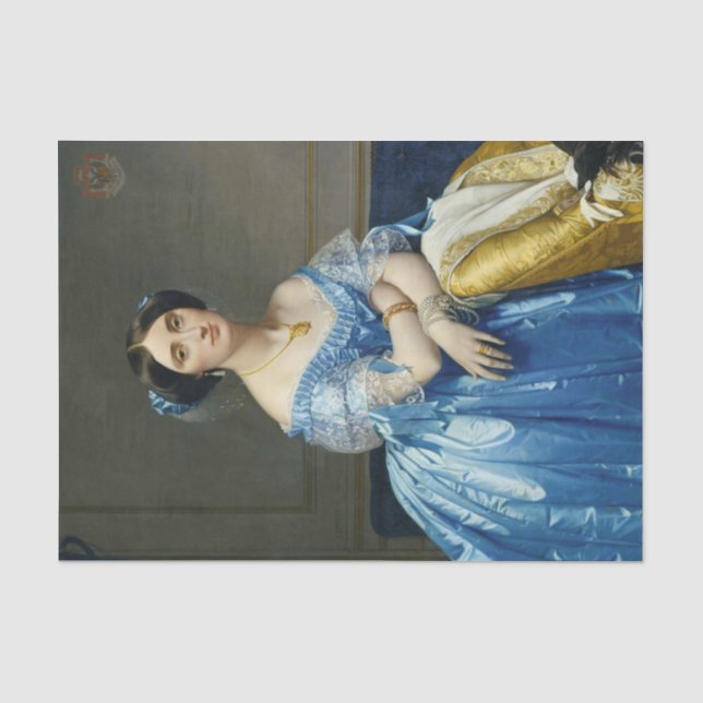 Josephine Eleonore Marie von Jean Auguste Ingres Seidenpapier (Vorderseite)