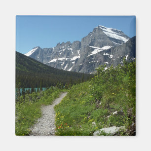Josephine Lake Trail mit Monte Guild am Gletscher Magnet