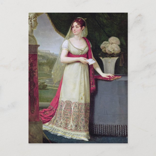 Josephine Tasher de la Pagerie Empress Postkarte (Vorderseite)
