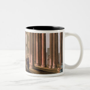 Josephs Hall im Schloss von Kairo, überziehen 31 Zweifarbige Tasse