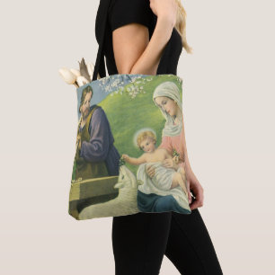 Joseph's Workshop mit Mary und Baby Jesus Tasche