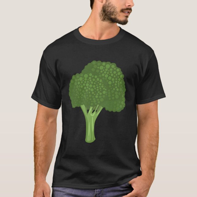 Josh Blue Broccoli T-Shirt (Vorderseite)
