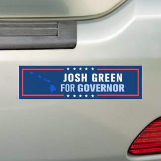 Josh Green for Hawaii Governor Autoaufkleber