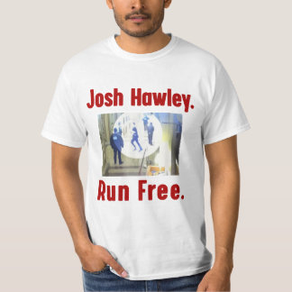 Josh hawley läuft kostenloses Retro T-Shirt