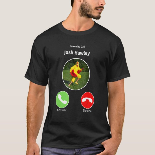 Josh Hawley läuft wie ein Huhn und ruft T-Shirt (Vorderseite)