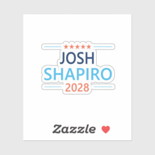 Josh Shapiro 2028 Aufkleber