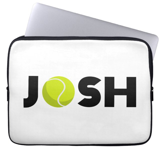 Josh Tennis Laptopschutzhülle (Vorderseite)