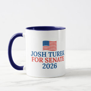 Josh Turek für den Senat 2026 Iowa-Wahl Tasse