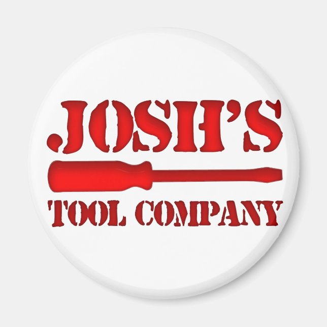 Josh's Tool Company Magnet (Vorne)