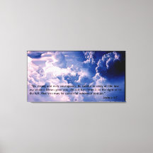 Joshua 1:7 Leinwand Art