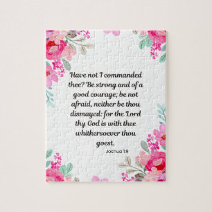 Joshua 1:9 - Starke und gute Courage