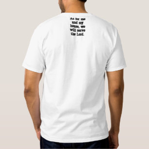 Joshua 24:15 besticktes T-Shirt