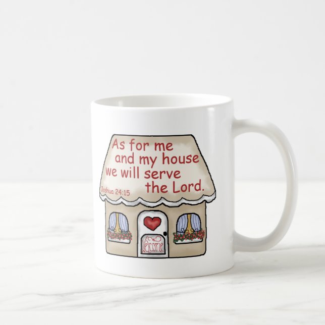Joshua-24:15 Kaffeetasse (Rechts)