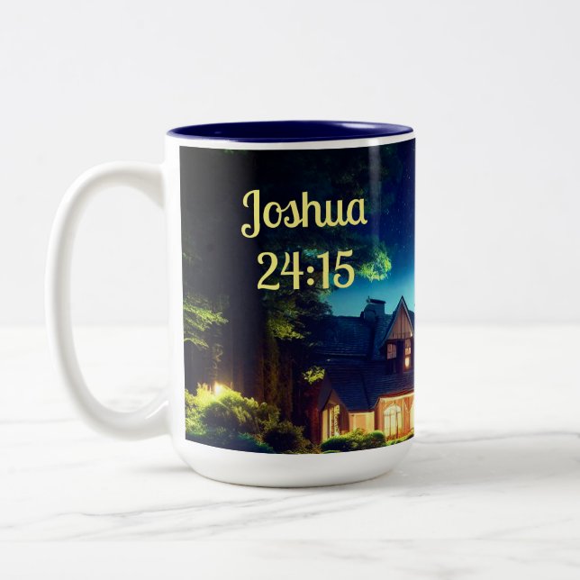 Joshua 24:15 Mug (Gauche)